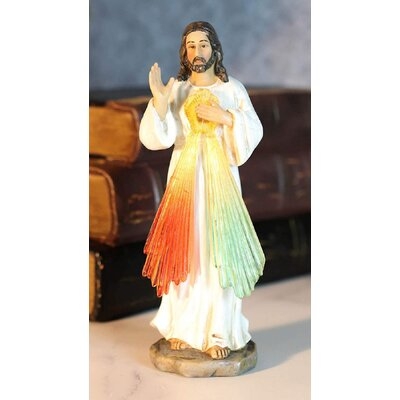 Gurdeep Mercy of Jesus with Glory from the Heart Figurine - Image 0
