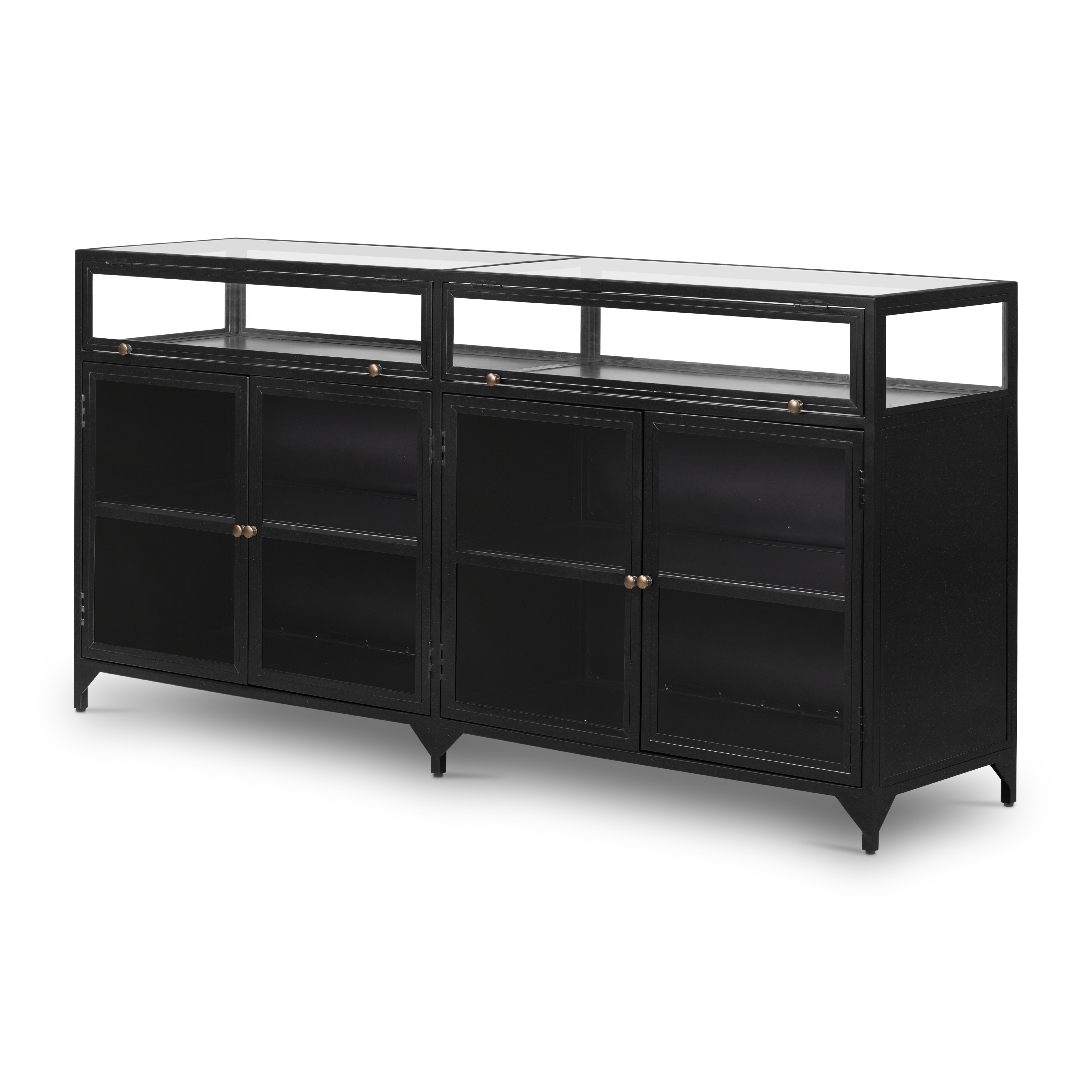 Shadow Box Sideboard-Black - Image 0