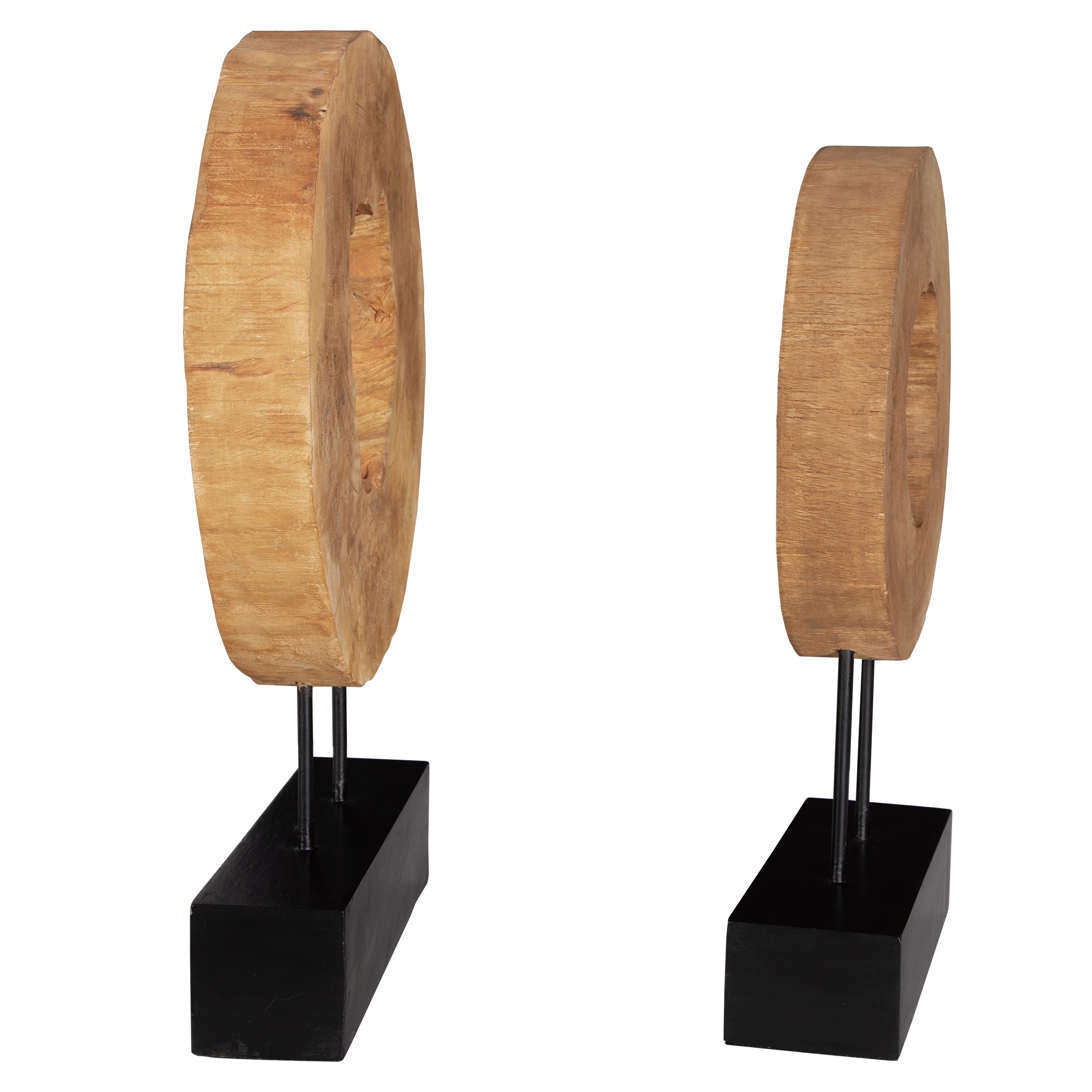 Ashlea Wooden Sculptures S/2 - Image 4