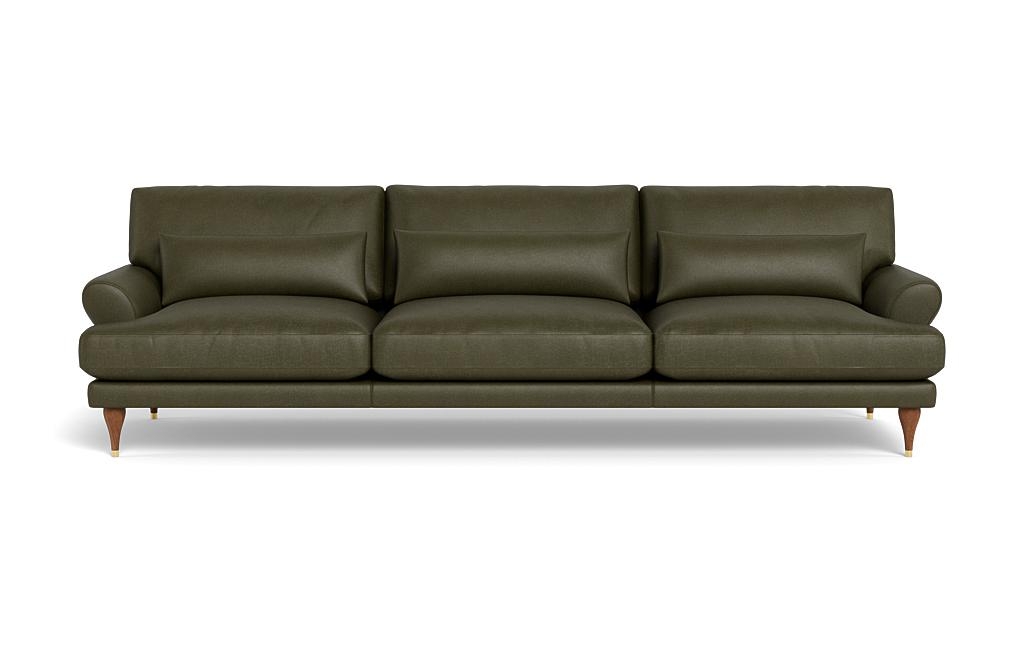 Maxwell Leather 3-Seat Sofa by Apartment Therapy - Image 0