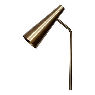 Modern Cone Floor Lamp, Gold - Image 2