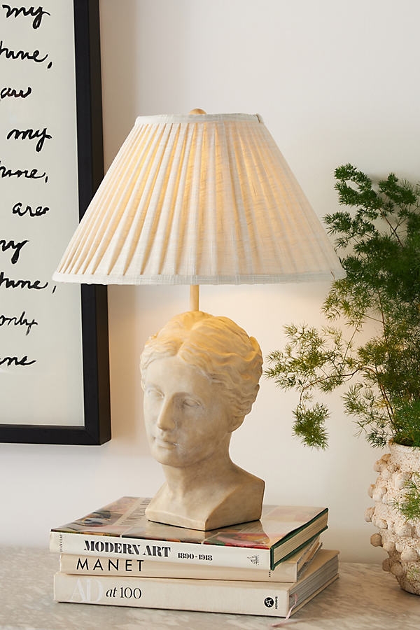 Grecian Bust Table Lamp - Image 1