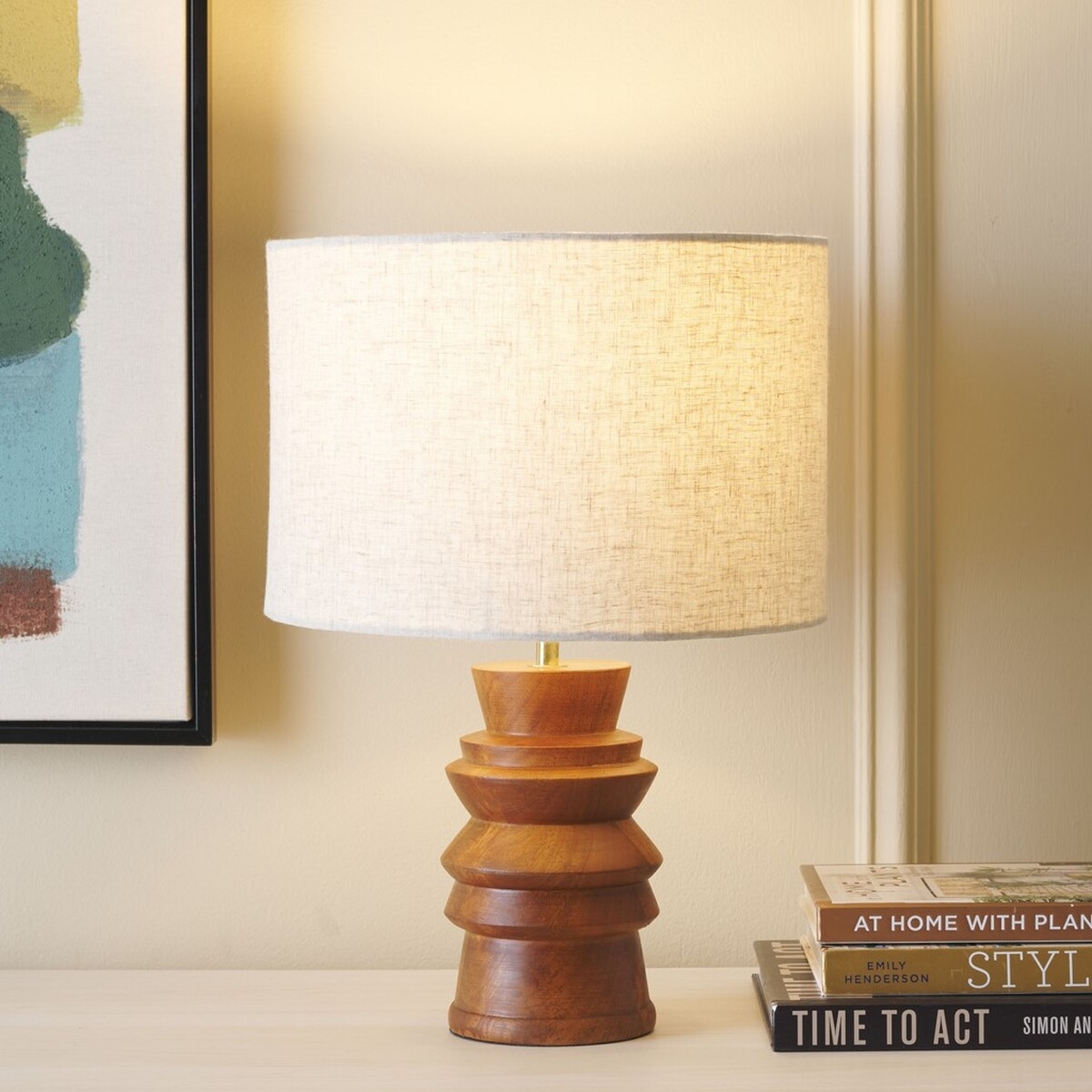 Rodi 17" Table Lamp - Natural - Image 1