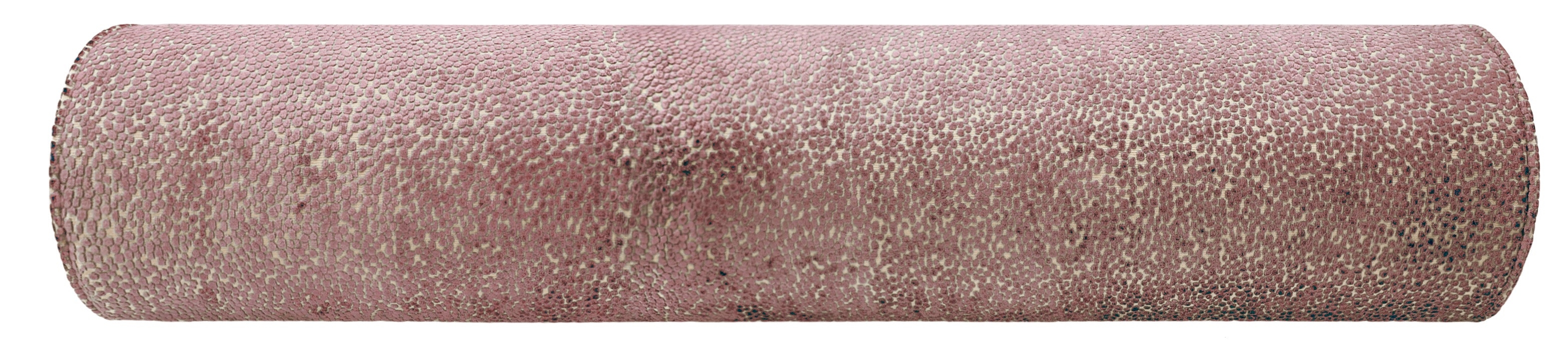 THE BOLSTER :: COSMO CUT VELVET // ROSE QUARTZ - QUEEN // 9" X 36" - Image 1