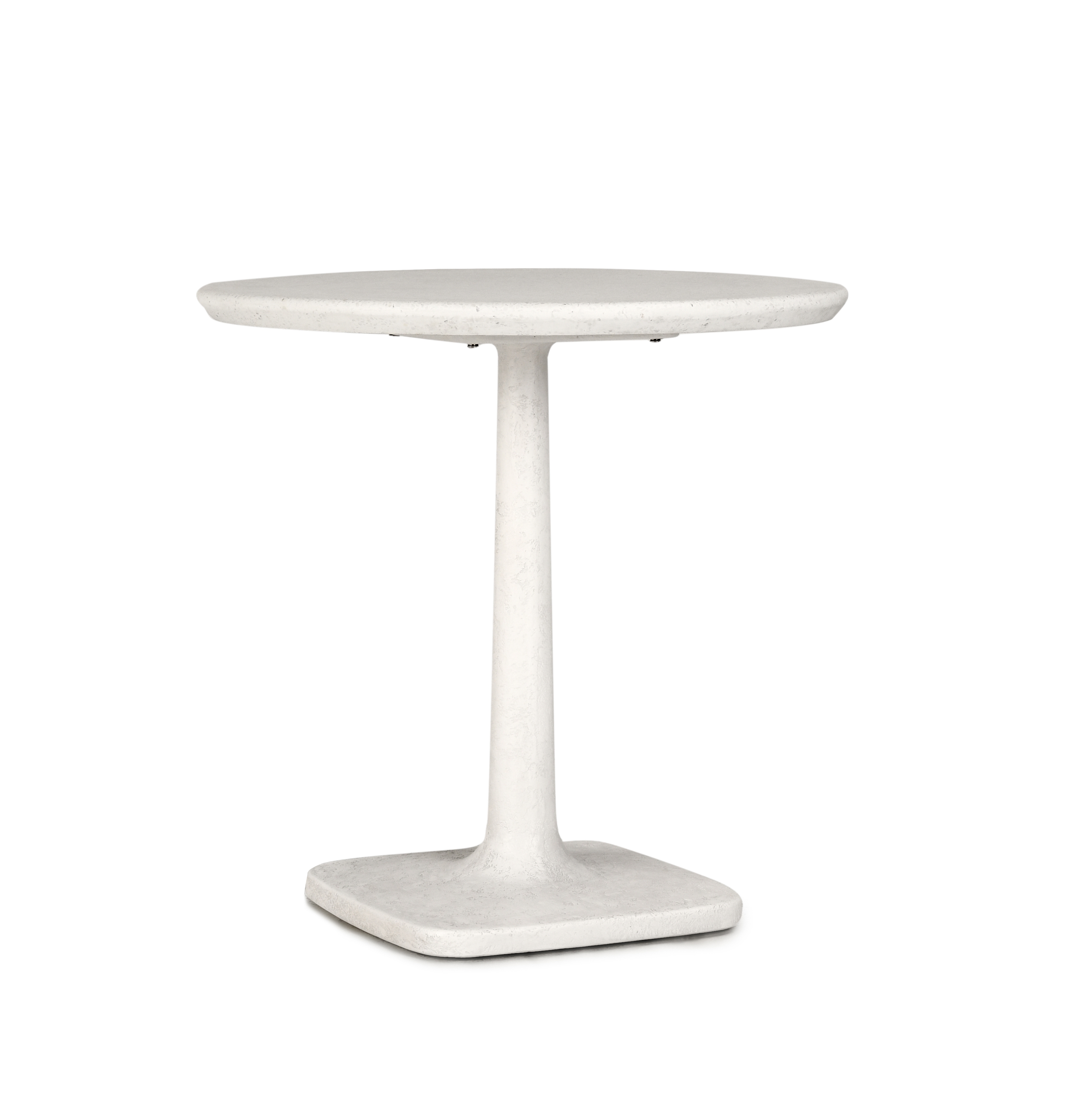 Paulina 31" Outdoor Bistro Table White - Image 0