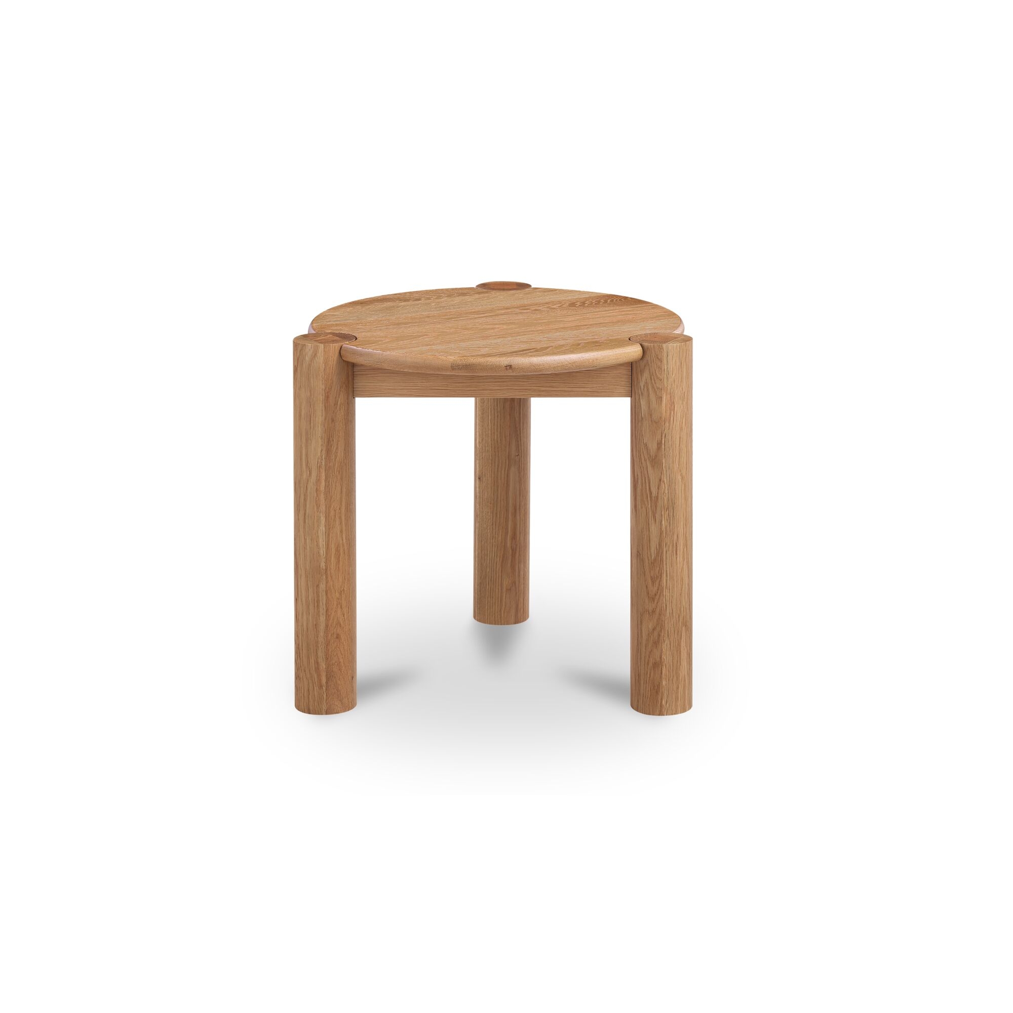 Jack Side Table Brushed Natural Oak - Image 0