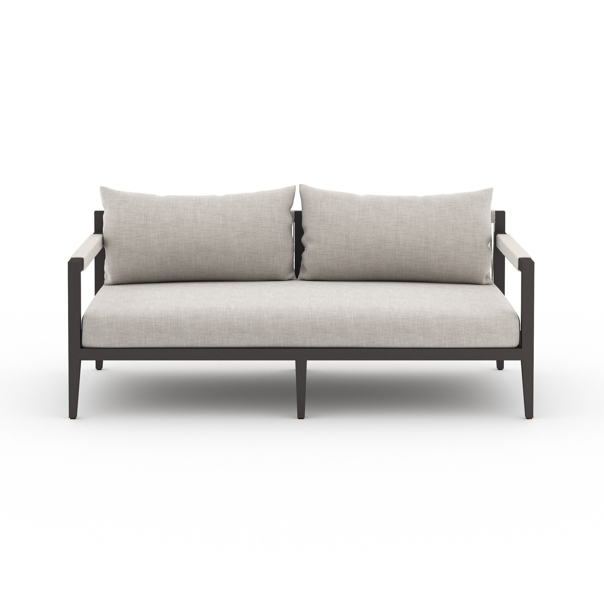 Sherwood Outdoor Sofa, Bronze - Venao Grey - Image 0