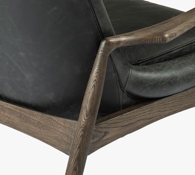 Fairview Leather Dining Chair, Durango Smoke - Image 3