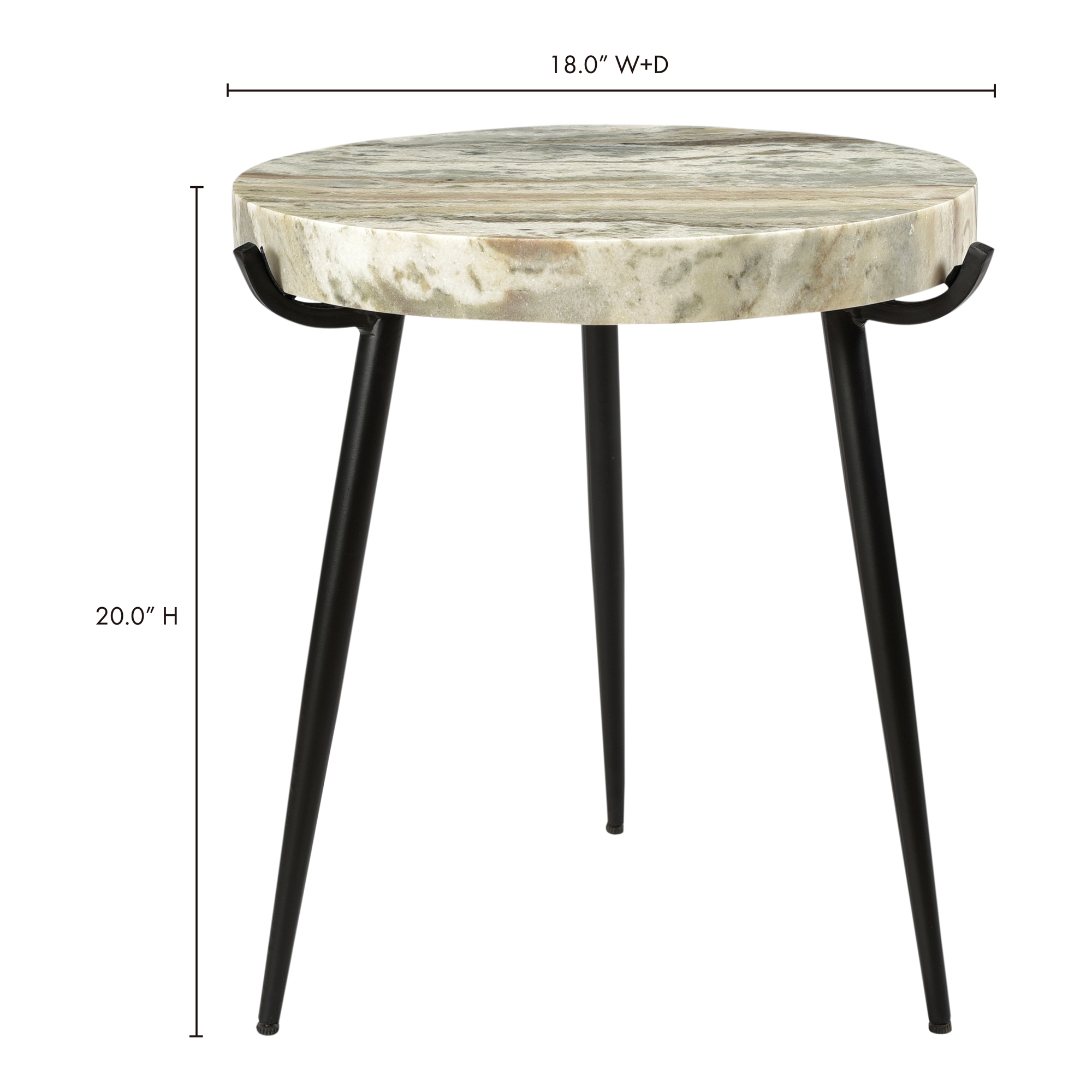 Brinley Accent Table Marble - Image 4