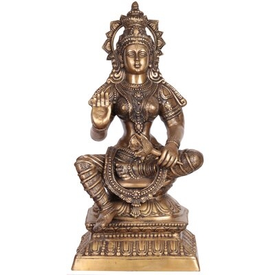 Large Size Goddess Lakshmi Holding A Lotus - Image 0