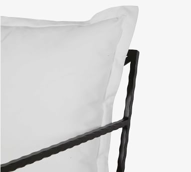 Blithdale Lounge Chair Cushion, Sunbrella(R) - Outdoor Linen; Navy - Image 1