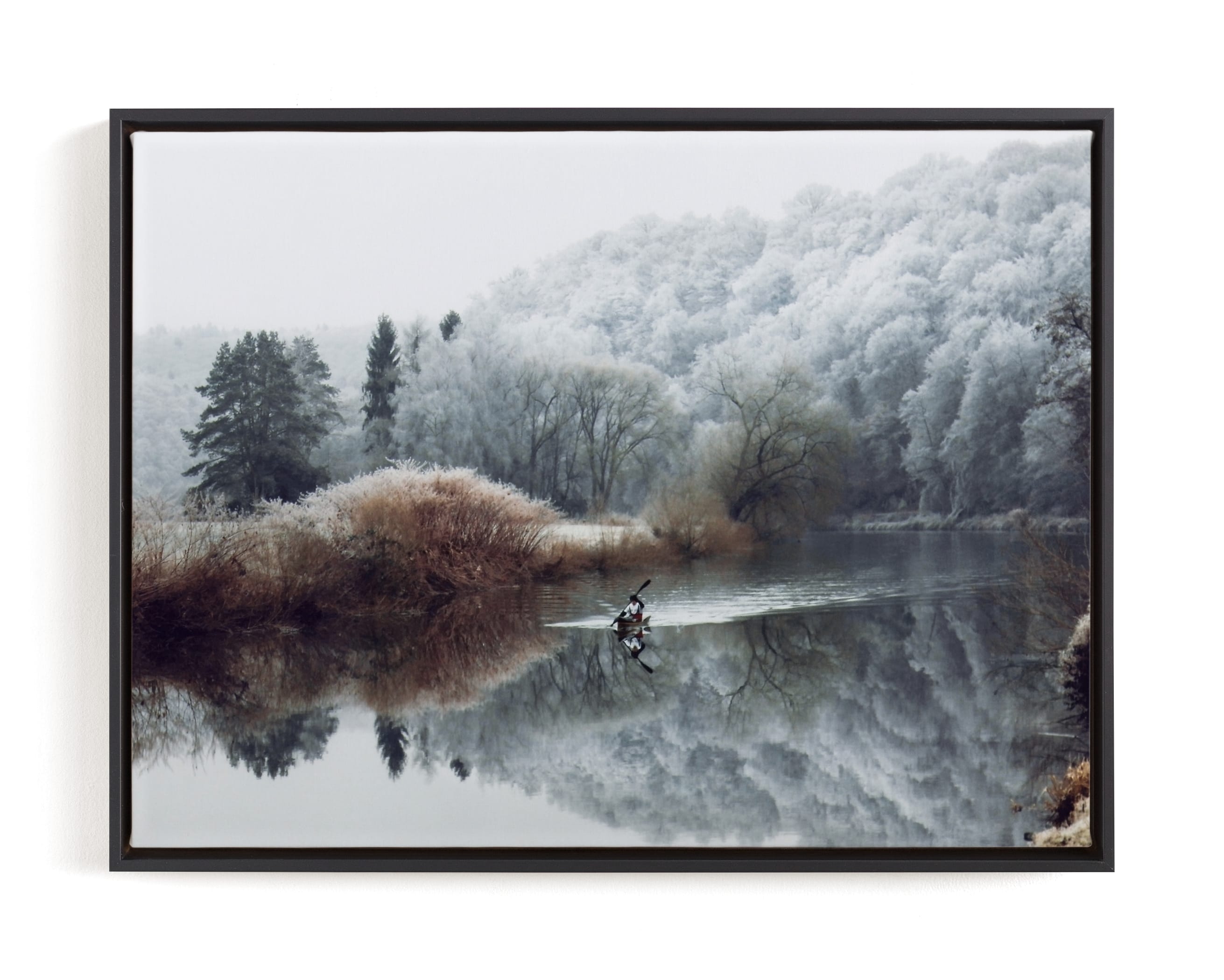 Winter Kayak Limited Edition Fine Art Print 1 - Image 0