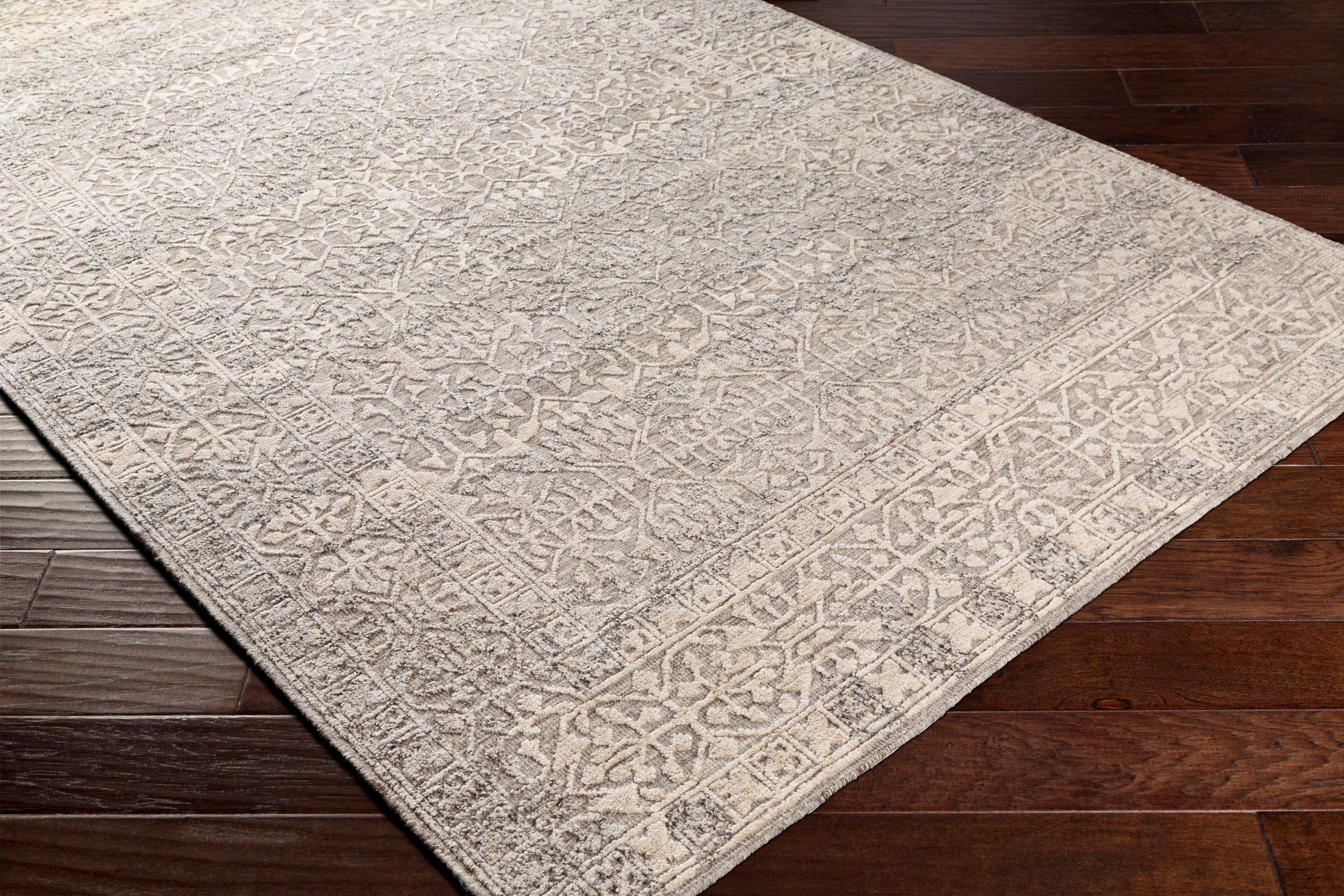 Tunus Beige Indoor 15' x 18' Handmade Rug - Image 6