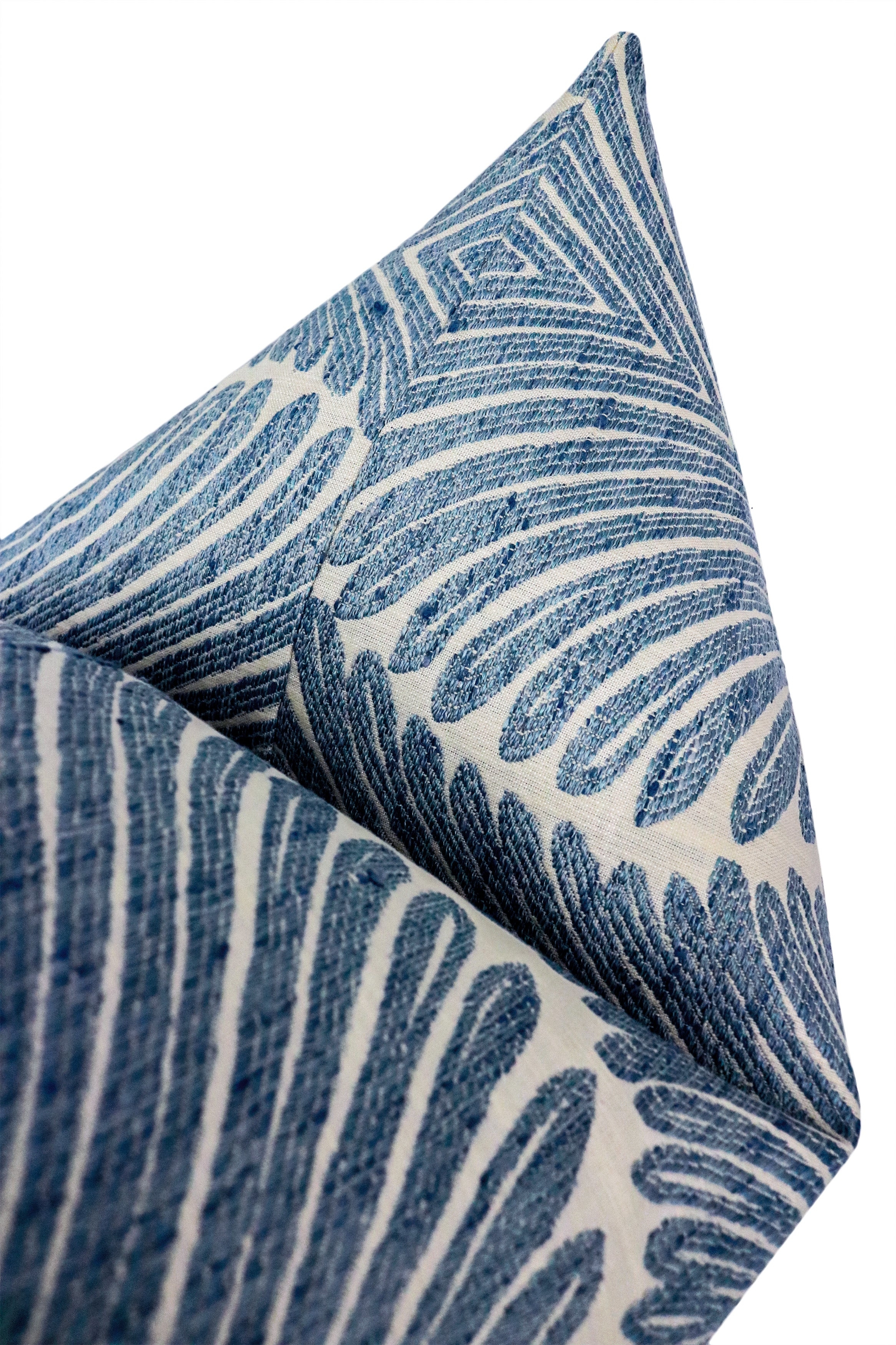 MUSGROVE CHENILLE // SAPPHIRE - 20” X 26” STANDARD SHAM - Image 2