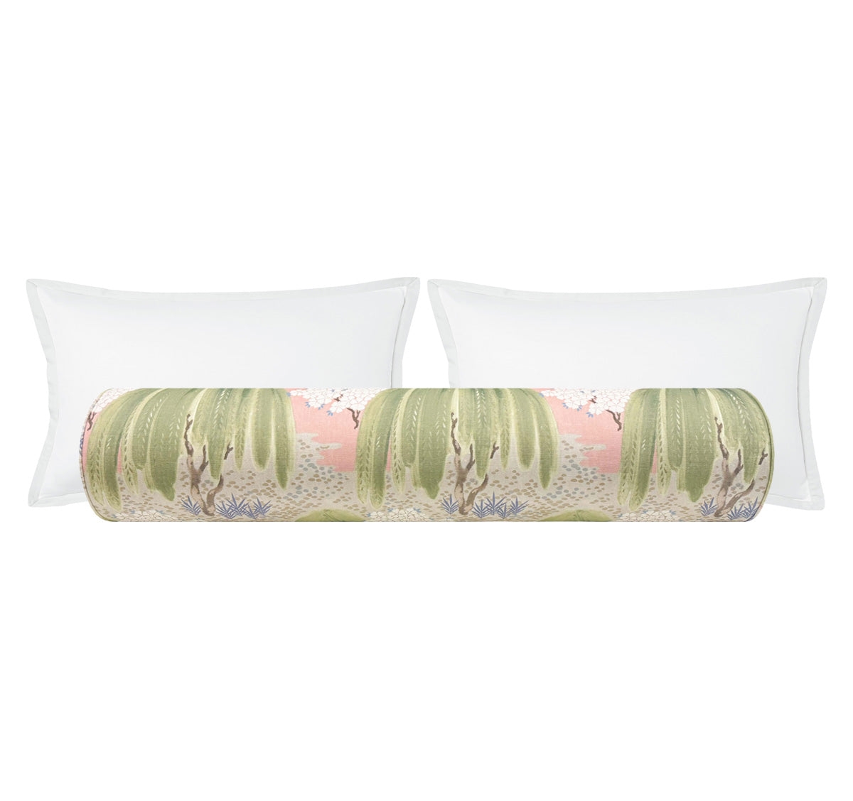 THE BOLSTER :: WILLOW TREE // BLUSH | THIBAUT - TWIN XL // 9" X 30" - Image 0