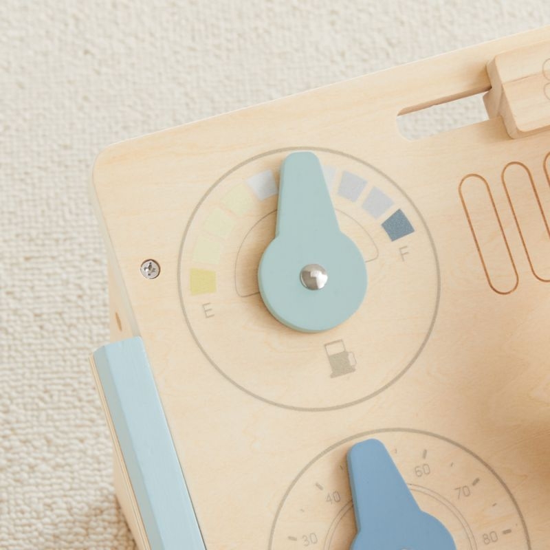 Wonder & Wise by Asweets Wooden Beep Beep Toddler Busy Board - Image 10