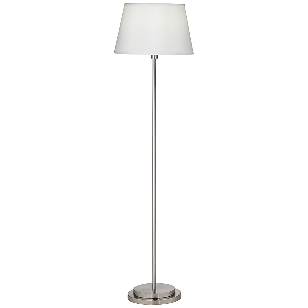 Branton Brushed Nickel Floor Lamp - Style # 85A92 - Image 0