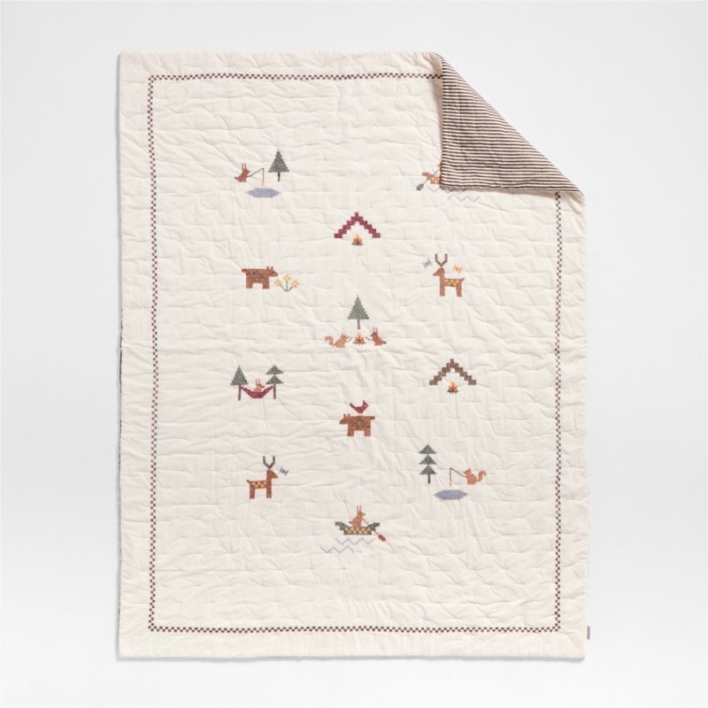 Cozy Camper Cotton Voile Kids Full/Queen Quilt - Image 4