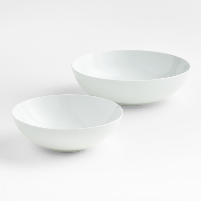 Aspen Large Porcelain Serving Bowl - Image 1