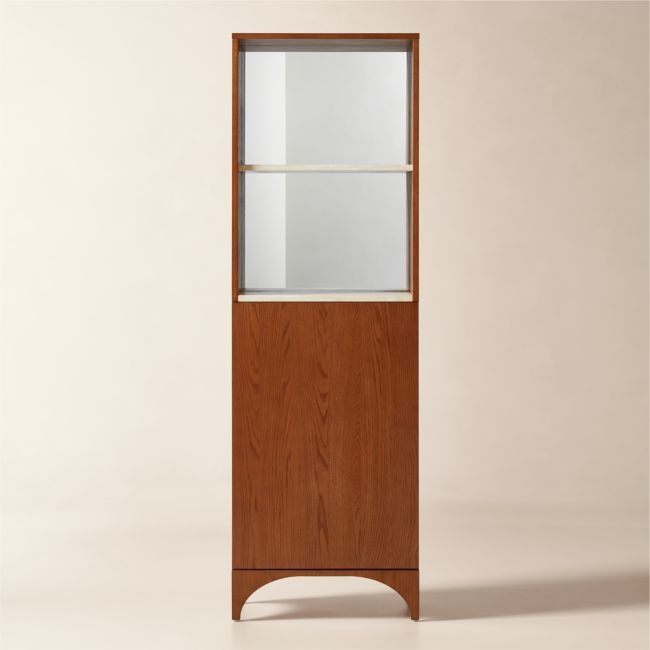 Roane Oak Bar Cabinet - Image 0