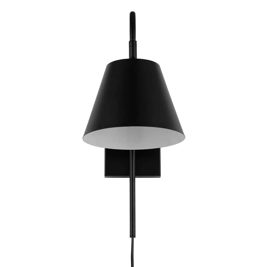Rhoeva 10.5" Wall Sconce - Black - Image 3