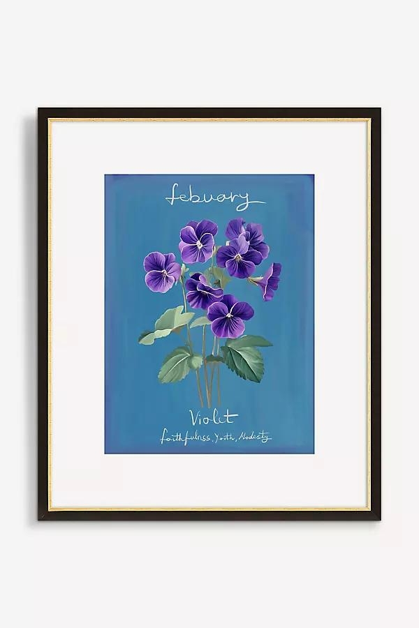 Birth Flower Wall Art - Image 0
