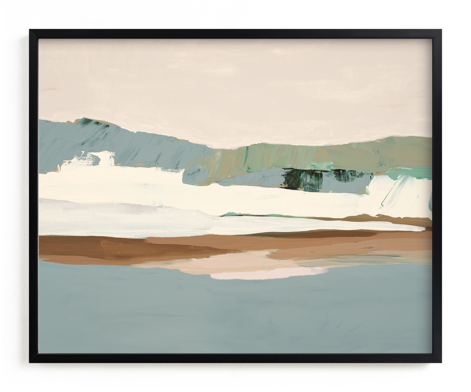 Slate Gray Seascape Limited Edition Fine Art Print 2 - Image 0