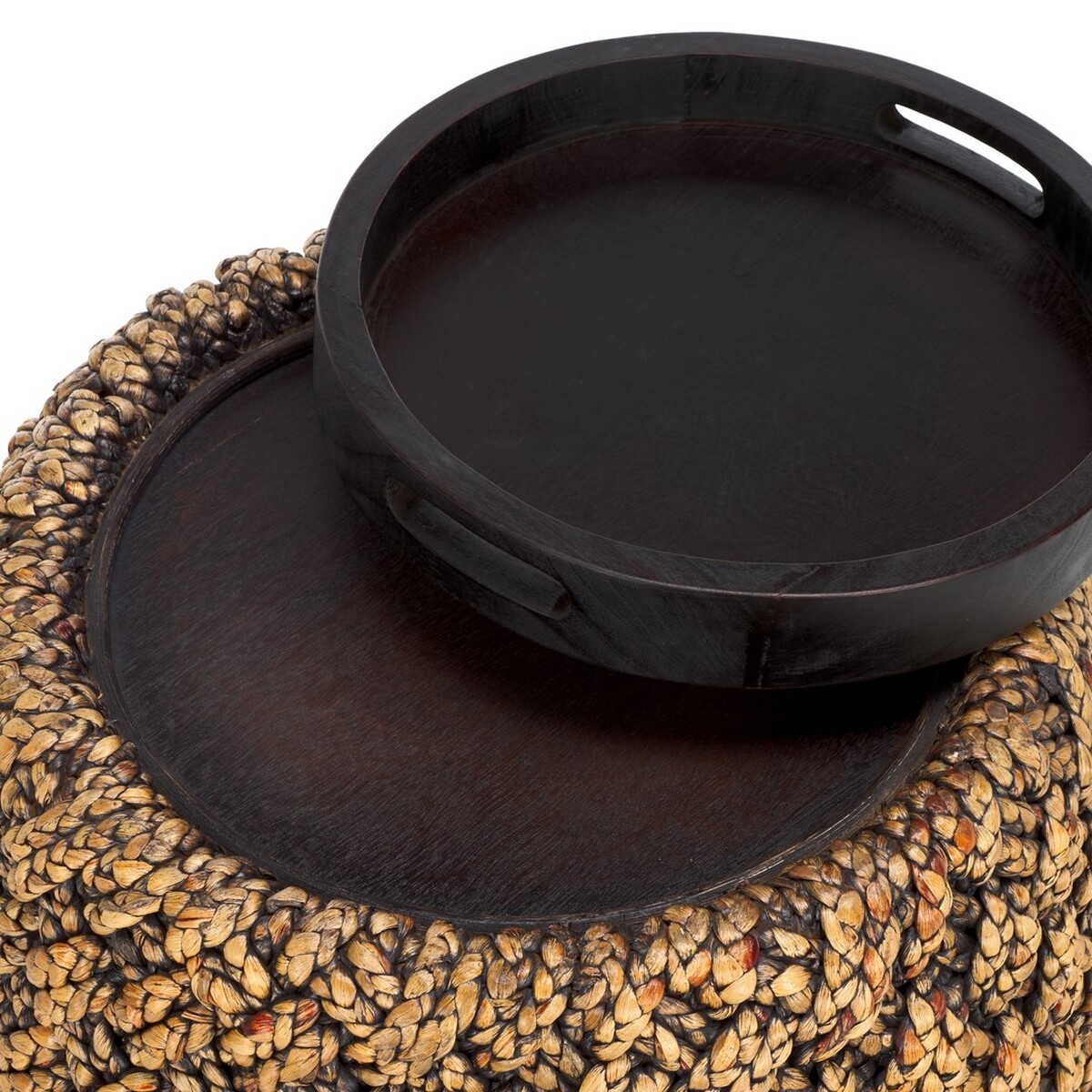 Bayley Accent Table - Natural / Dark Brown - Image 4