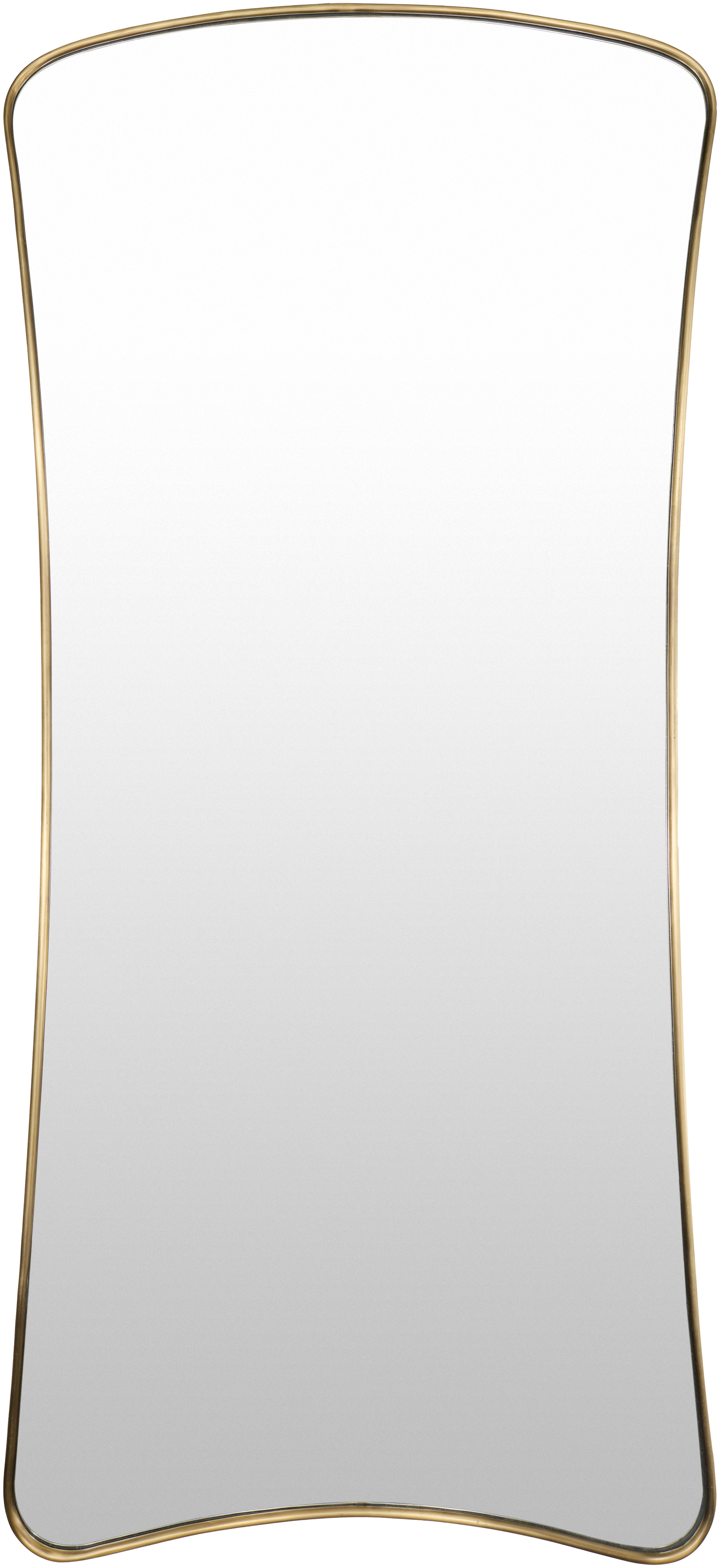 Estrella Gold 78"H x 38"W x 1"D Full Length Mirror - Image 0