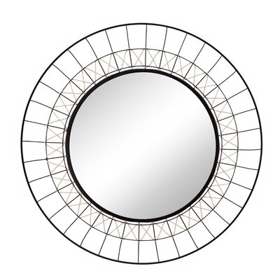 Gallaudet Metal Beveled Wall Mirror - Image 0