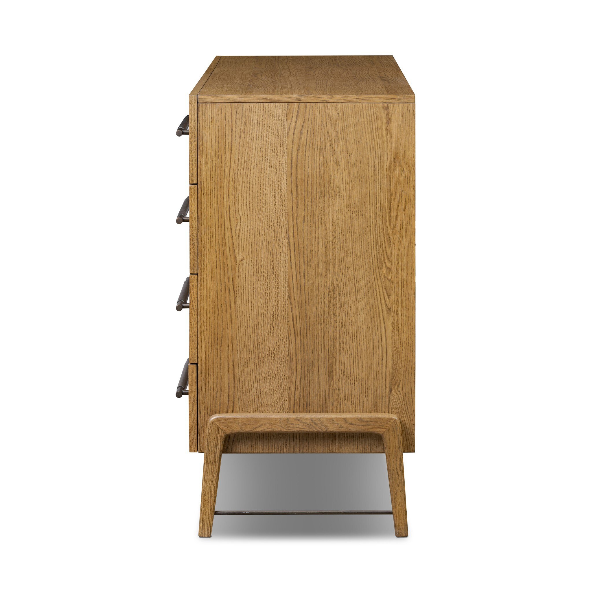 Rosedale 8 Drawer Dresser - Amber Oak Veneer - Image 2