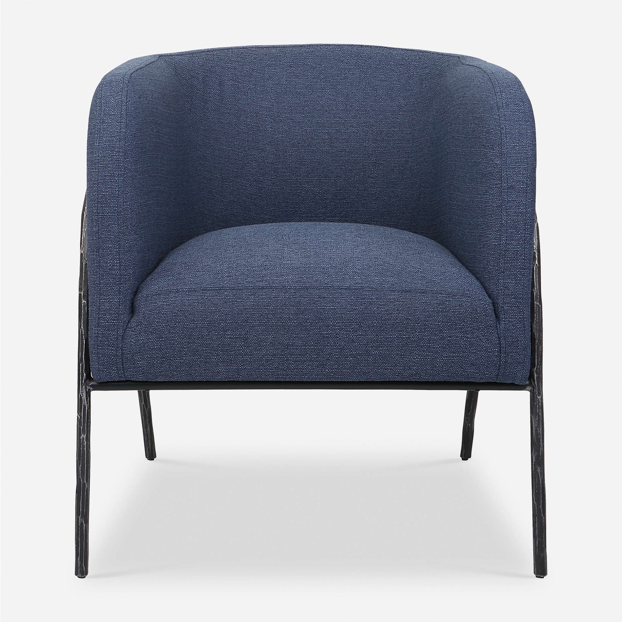 Jacobsen Denim Barrel Chair - Image 0