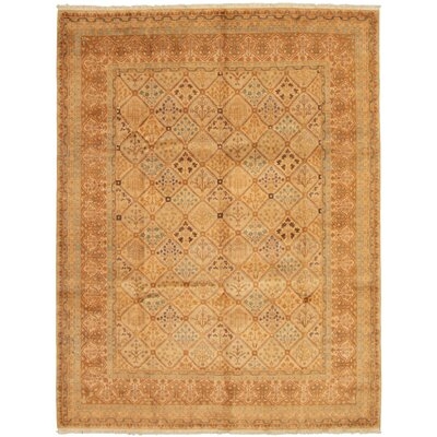 One-of-a-Kind Allanah Hand-Knotted 2010s Brown 8' x 10'1" Wool Area Rug - Image 0