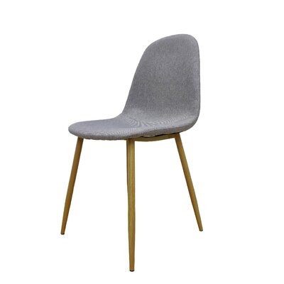 Bibby 2PK Dining Chairs Kitchen Chairs Fabric Cushion Metal Legs Chairs Living Room Conference Church Chairs - Image 0