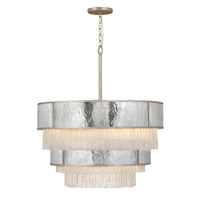 Reverie 12 - Light Unique Tiered Chandelier with Crystal Accents - Image 0