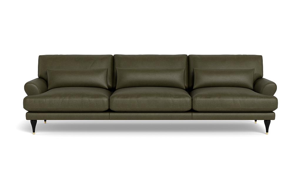 Maxwell Leather 3-Seat Sofa by Apartment Therapy - Image 0