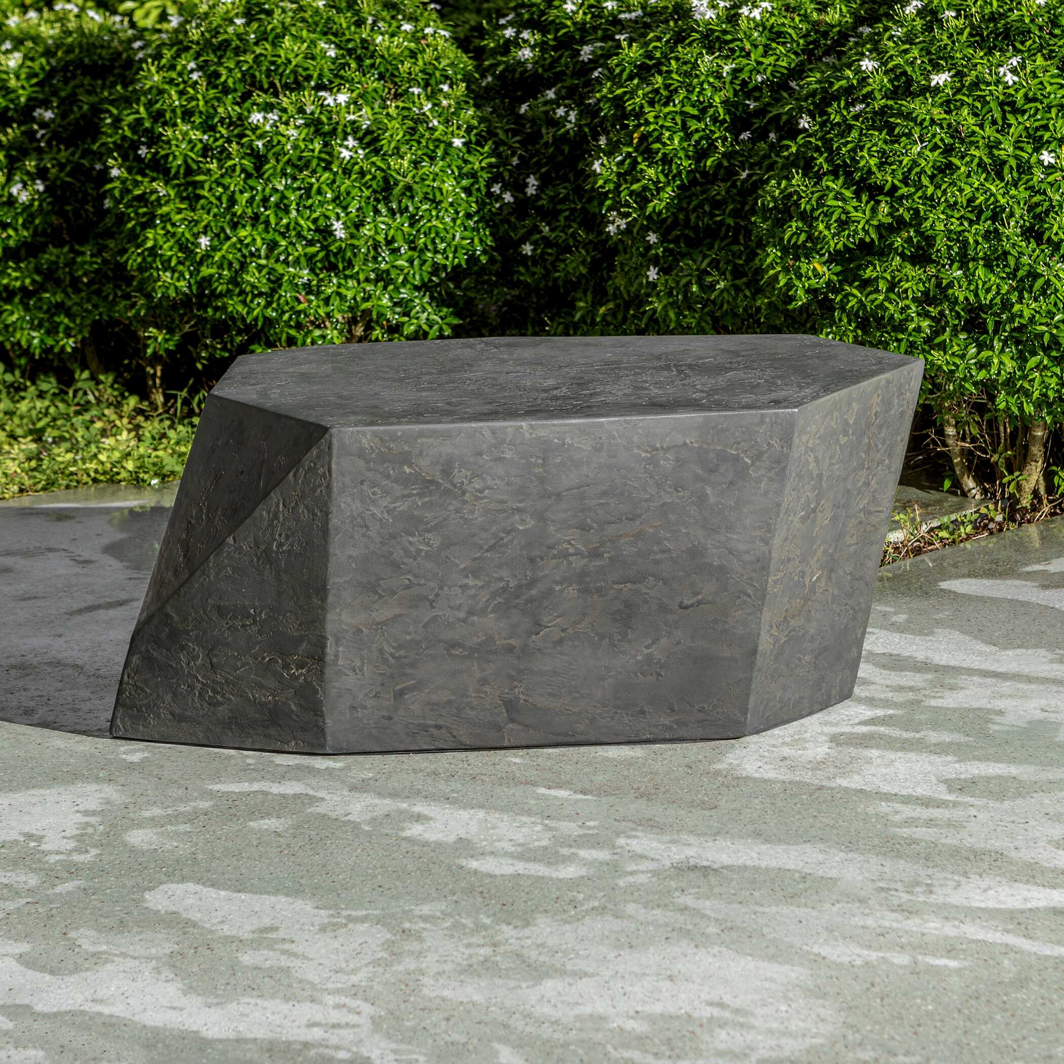 Parra Slate Outdoor Coffee Table - Image 7
