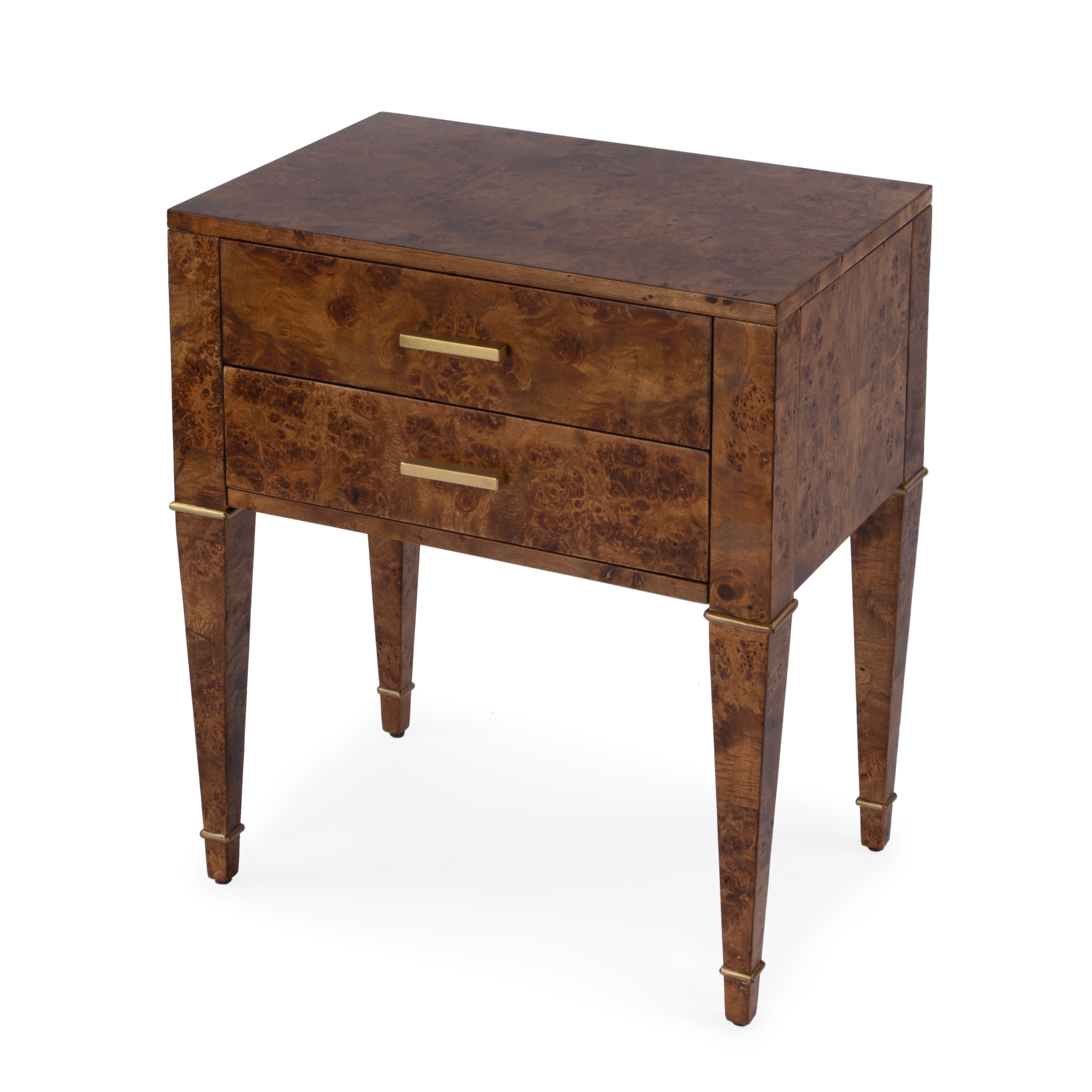 Kai Traditional Burl End Table - Image 0