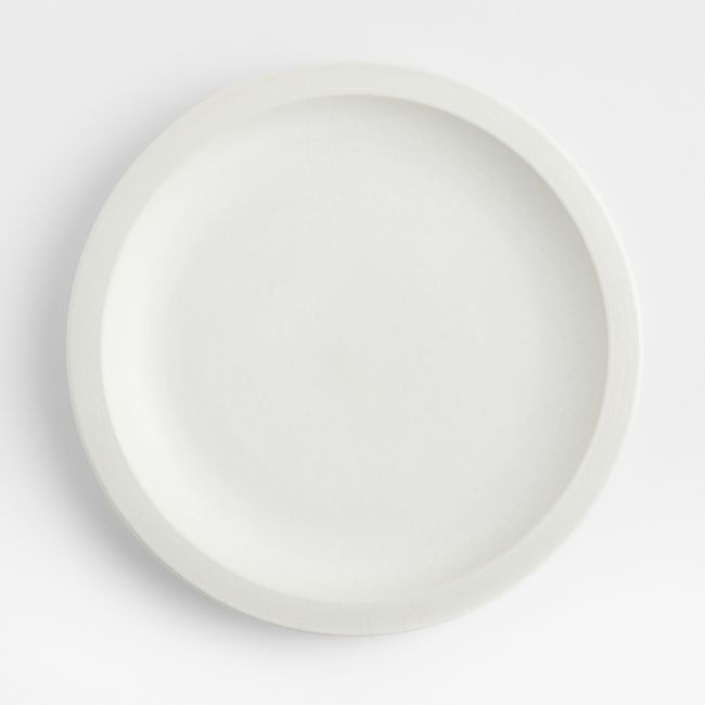 Villa White Stoneware Dinner Plate - Image 0