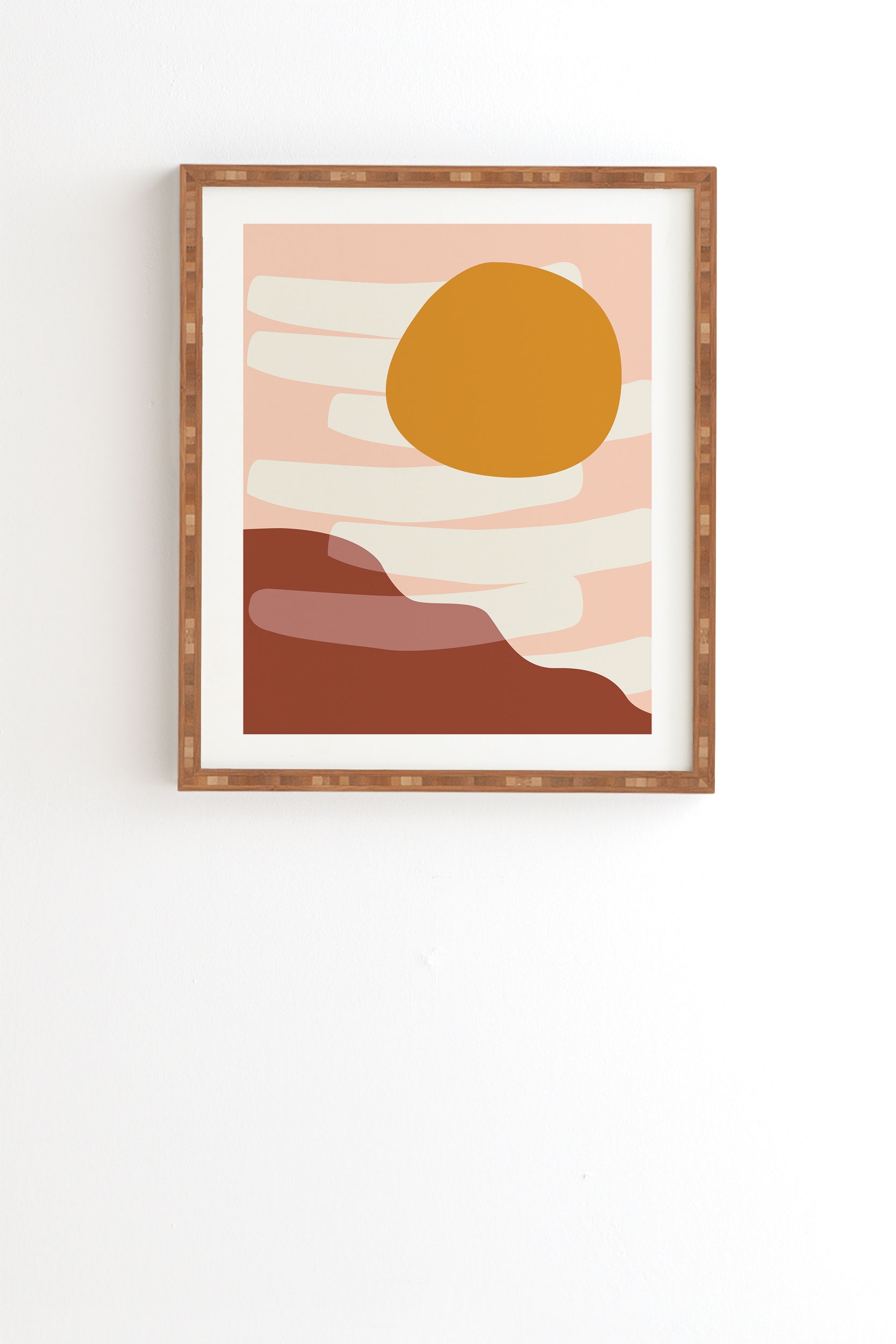 Reminiscence 03 by mpgmb - Framed Wall Art Bamboo 19" x 22.4" - Image 0