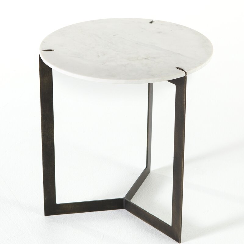 Kiva Marble End Table - Image 2