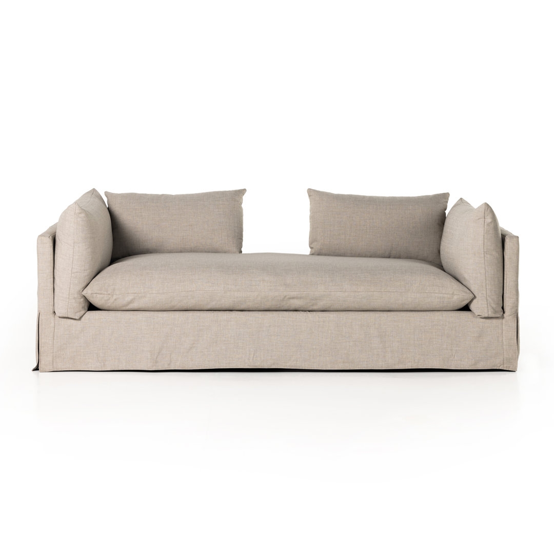 Four Hands Habitat 40"" W Chaise Lounge - Image 0