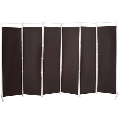 72'' 6 - Panel Folding Room Divider
