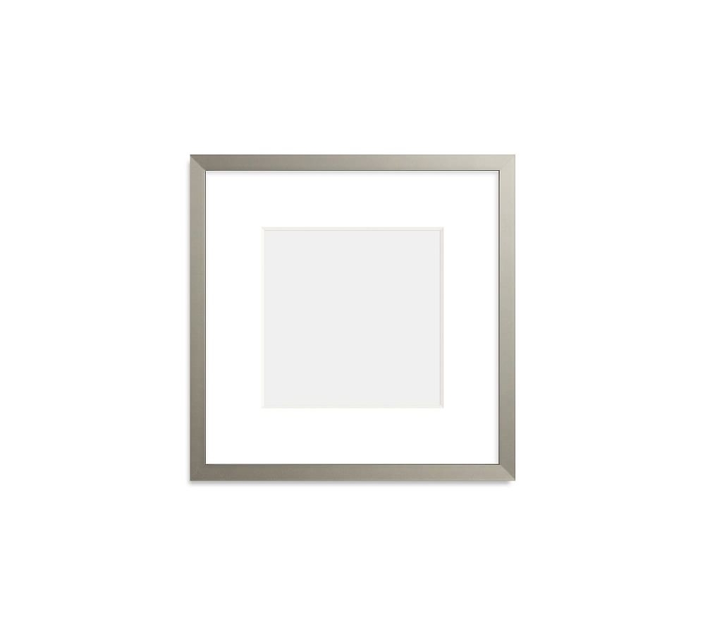 Metal Gallery Frame, 2" Mat, 5x5 - Graphite - Image 0