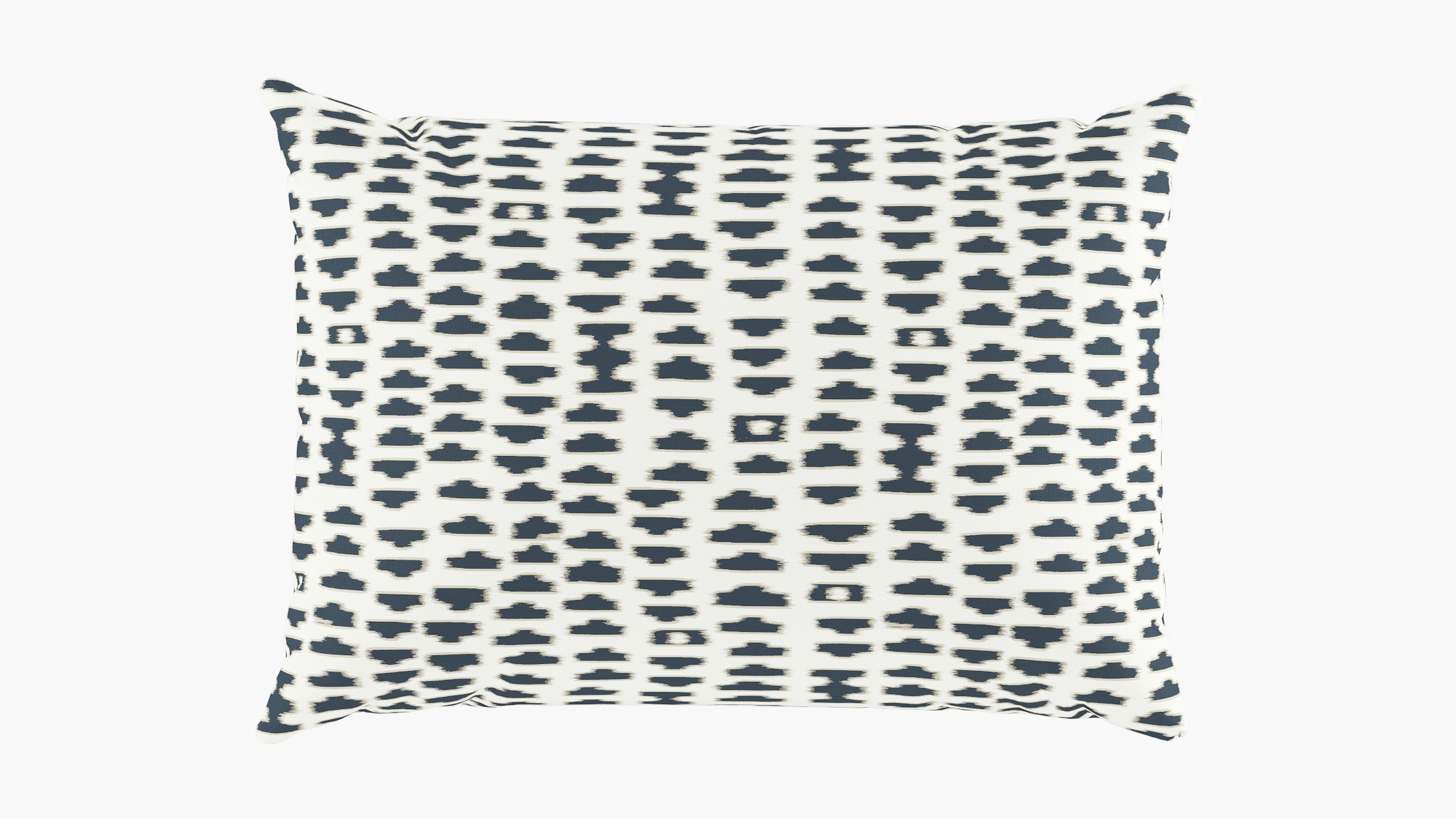 Outdoor 14" x 20" Lumbar Pillow, Ivory Odalisque, 14" x 20" - Image 0