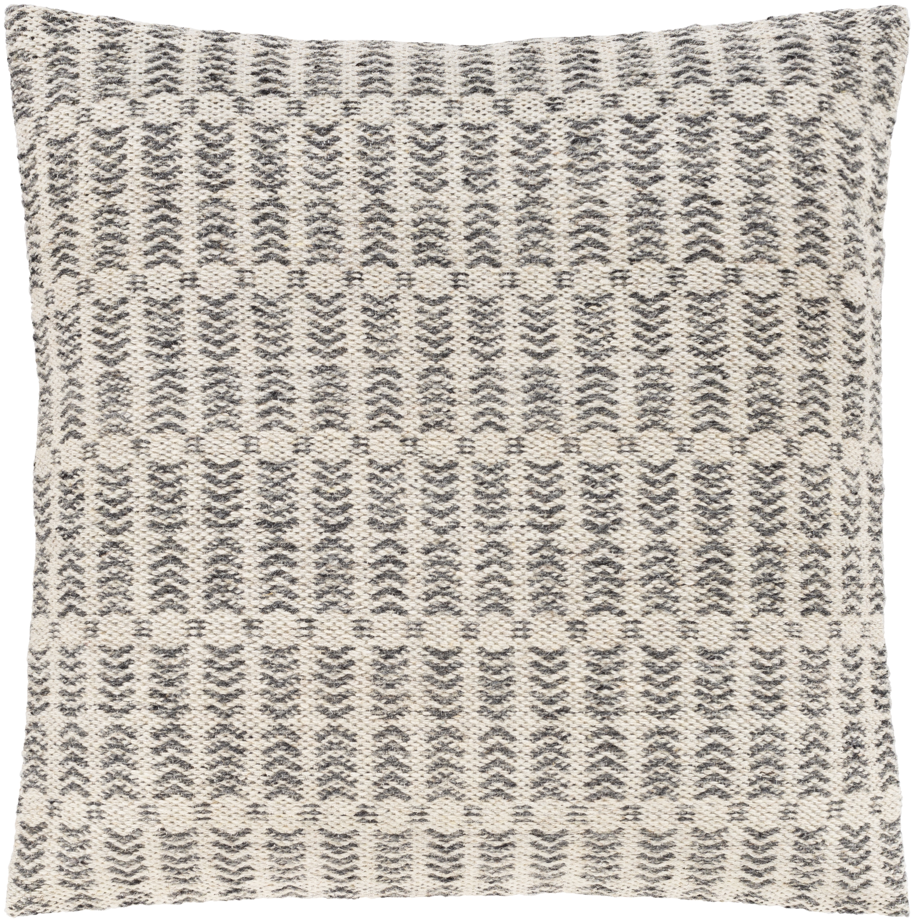 Leif Pillow, Gray, 20" x 20" poly insert, Restock in Late January, 2024. - Image 0