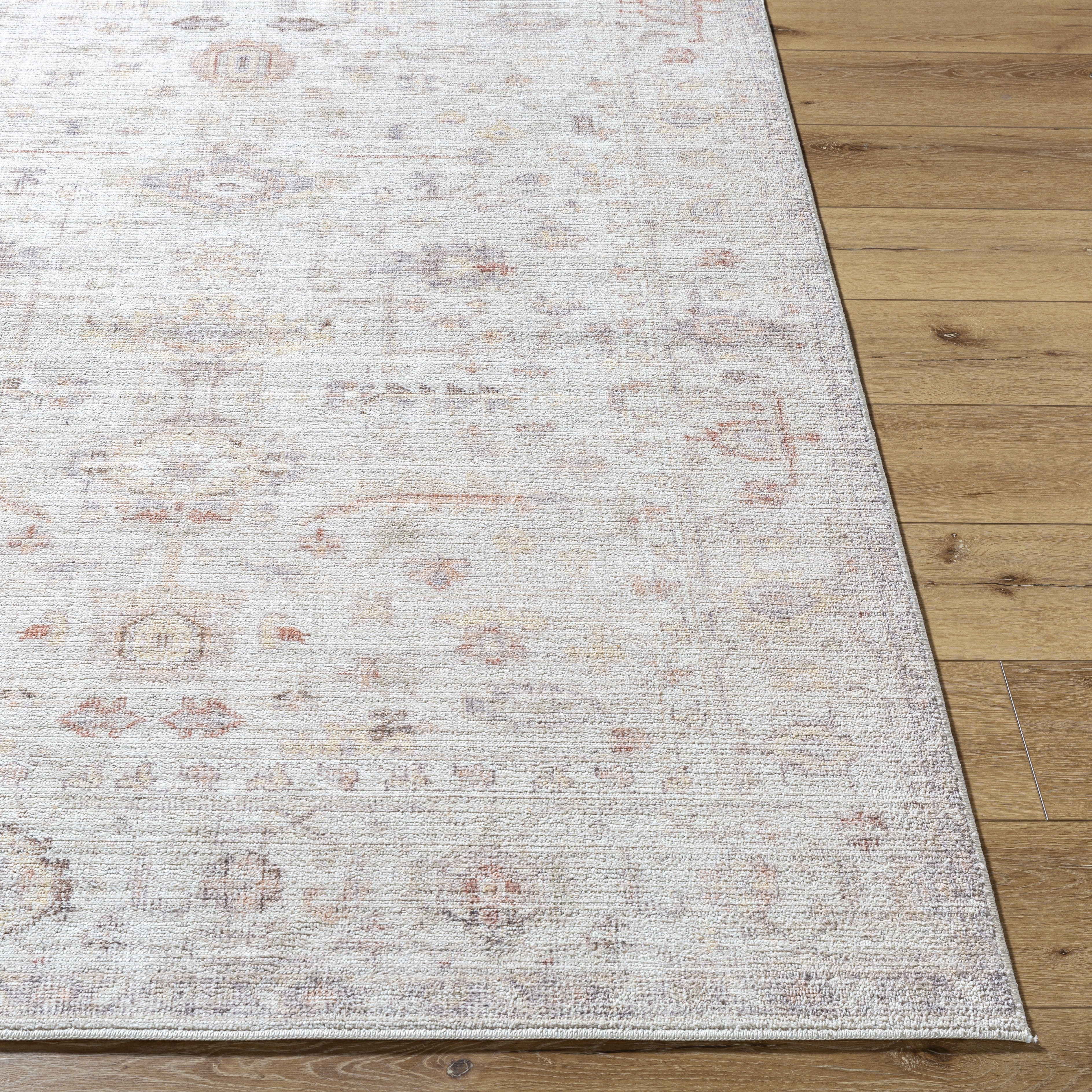 Spokane Beige Indoor 2'7" x 10' Machine Woven Rug - Image 2