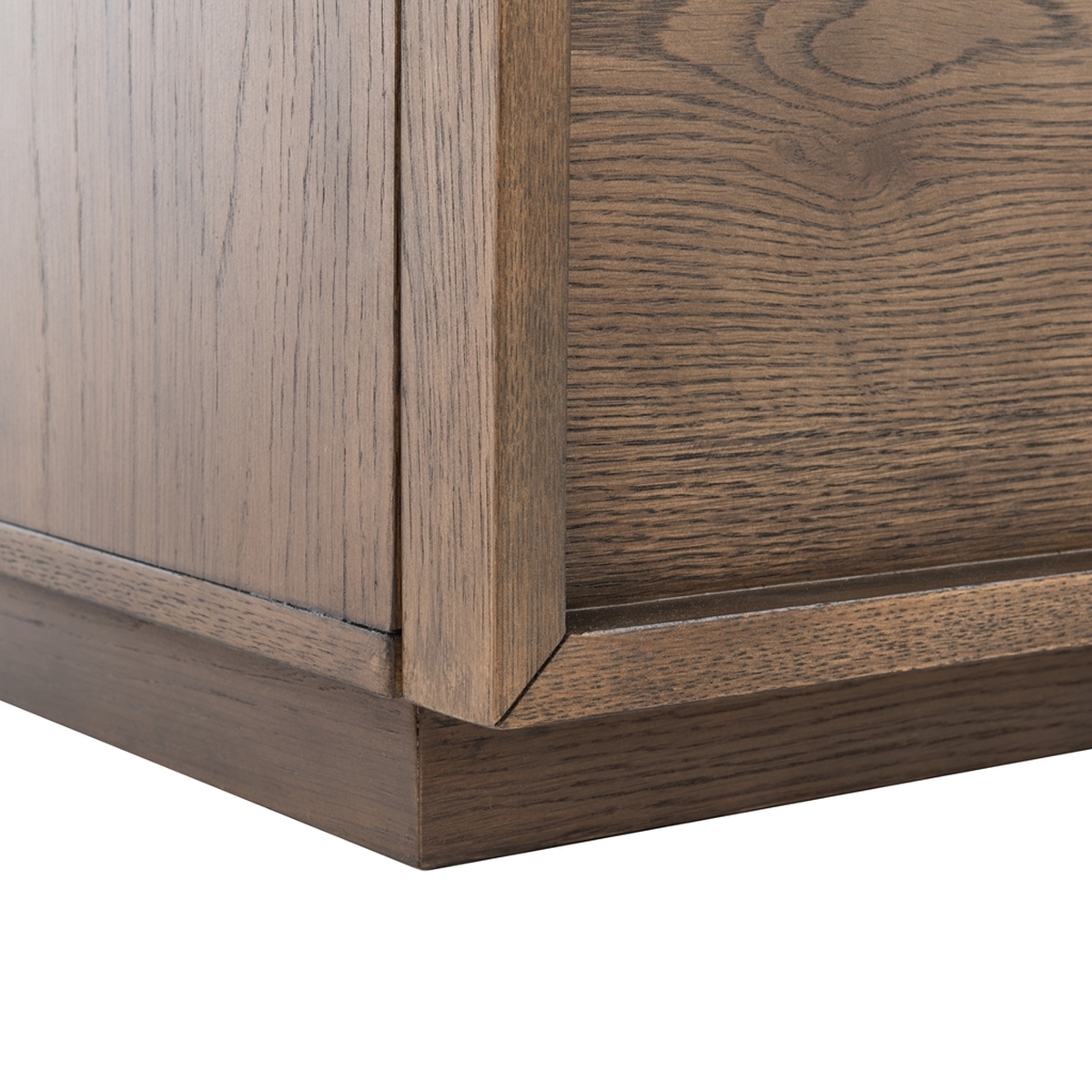 Zeus 2 Drawer Nightstand - Medium Oak - Image 8