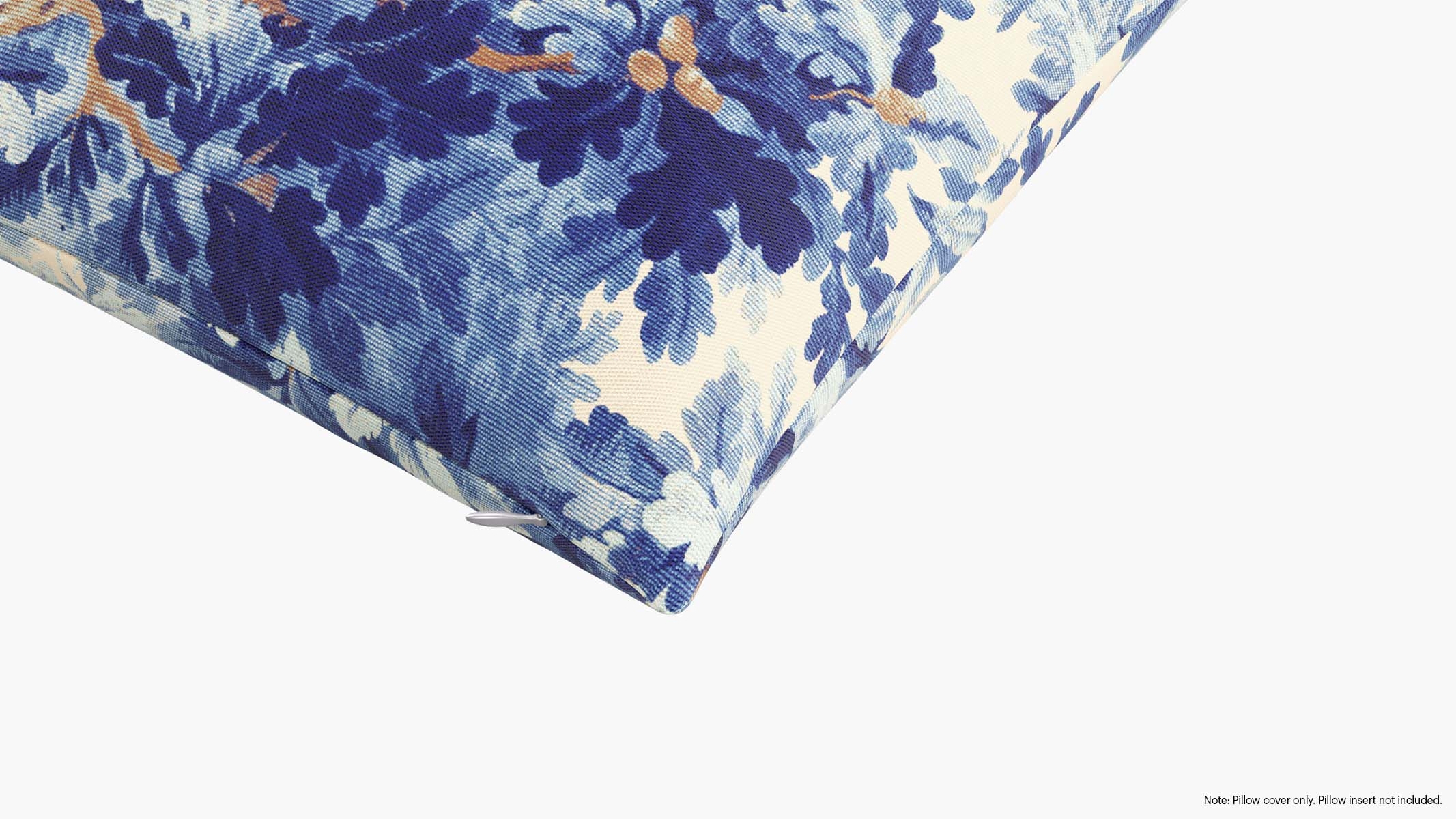 Throw Pillow Cover 18", Limoges Bois De Chene, 18" x 18" - Image 1