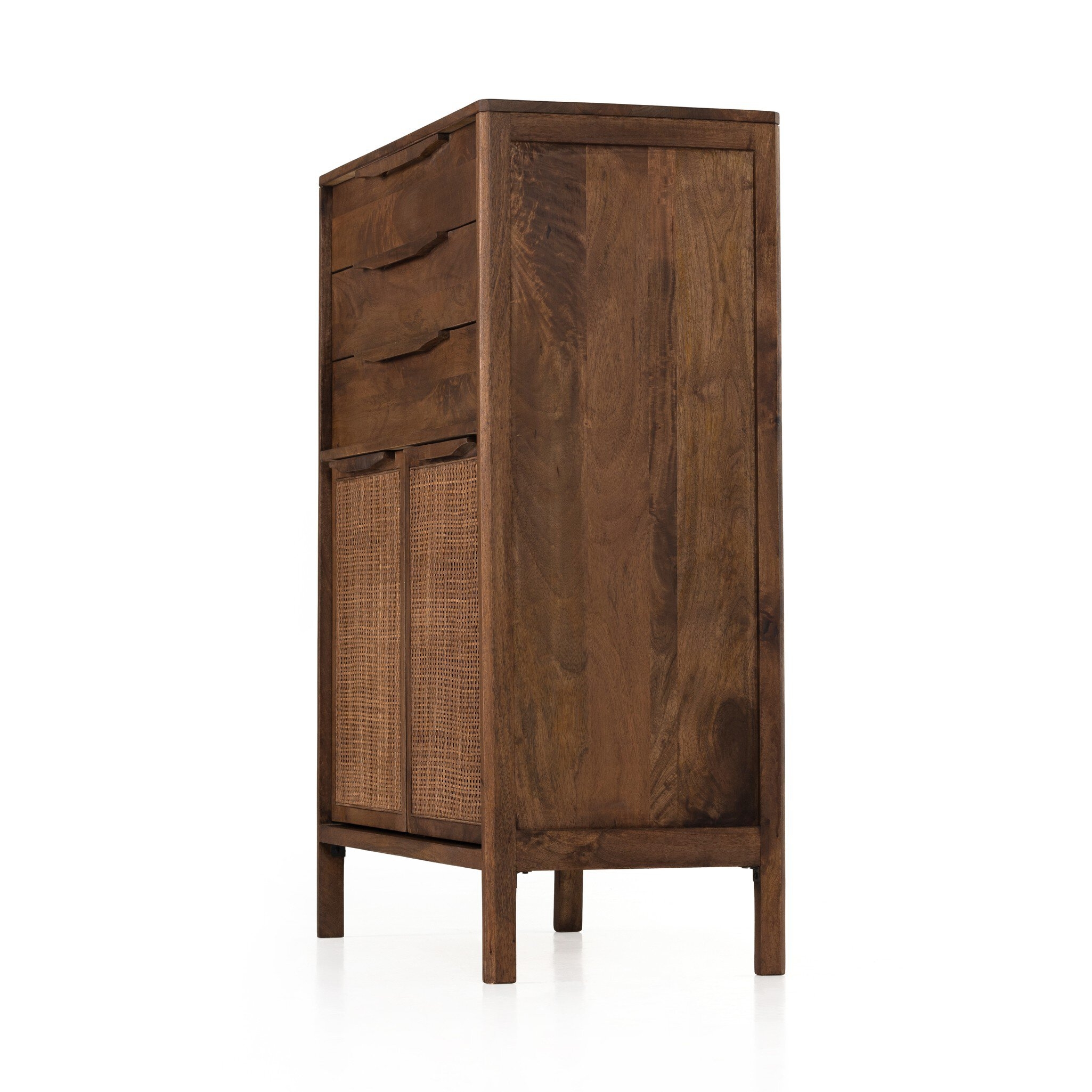 Sydney Tall Dresser - Brown Wash - Image 3